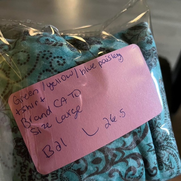 Boho Chic Graphic Tee, stylish bohemian tee, CATO Large - Picture 3 of 4